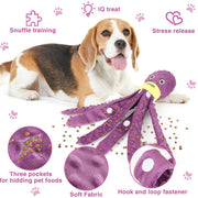 Octopus Snuffle Dog Toy