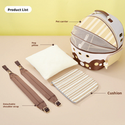 Wakytu*Macaron Color Pet Handbag/Backpack