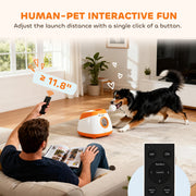 Automatic Dog Ball Launcher - Orange (For Medium/Large Dogs)