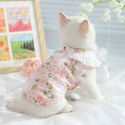 Cute Bunny Spring Vibe Pure Cotton Cat Summer Vest