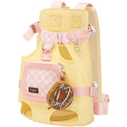 Wakytu*Portable Pet Chest Carrier Backpack