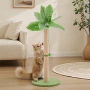 Tall Cat Scratching Post with Dangling Ball