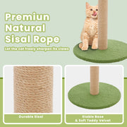 Tall Cat Scratching Post with Dangling Ball