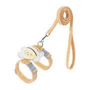 Small Bee Colored Wing Harness & Leash Set