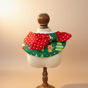 Pet Xmas Collar Bowknot Neck