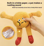 Adorable Squeaky Catnip Toys