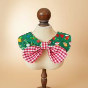 Pet Xmas Collar Bowknot Neck