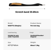 Wakytu*British Pet Outing Tote Bag