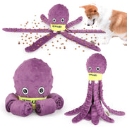Octopus Snuffle Dog Toy