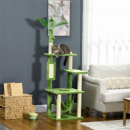 Multi-Level Cat Tree Climbing Tower