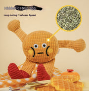 Adorable Squeaky Catnip Toys