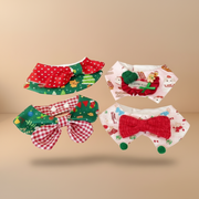 Pet Xmas Collar Bowknot Neck