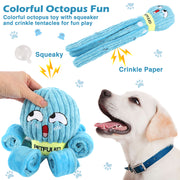 Octopus Snuffle Dog Toy
