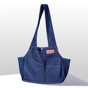 Casual Denim Pet Crossbody Bag