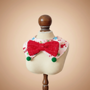 Pet Xmas Collar Bowknot Neck