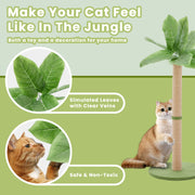 Tall Cat Scratching Post with Dangling Ball