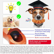 Hot Dog Shape Indestructible Dog Chew Toy