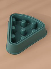 Pizza-Shaped Pet Slow Food Bowl