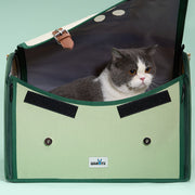 Wakytu*Green Handheld Pet Bag