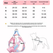 Bowknot Plaid Dog Harness & Leash