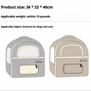 Warm Cotton Pet Backpack