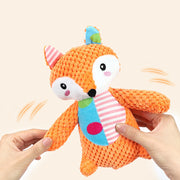 Squeaky Plush Dog Toy - Indestructible Chew Toy for Aggressive Chewers